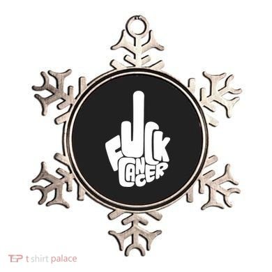 Fuck Cancer Handsign Ornament