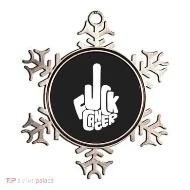 Fuck Cancer Handsign Ornament