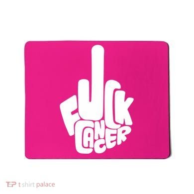 Fuck Cancer Handsign Mousepad