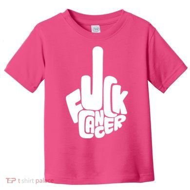 Fuck Cancer Handsign Toddler T-Shirt