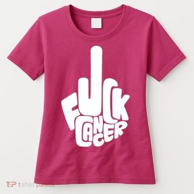 Fuck Cancer Handsign Women's T-Shirt