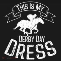 Funny Classic Horse Kentucky This Is My Derby Day Dress Gift Women's Hoodie thumb 2