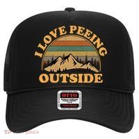 funny Camping Hiking I Love Peeing Outside Hat thumb 0