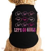 funny Cow Hat Let's Go Western Cowgirls Doggie Tank thumb 0