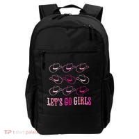 funny Cow Hat Let's Go Western Cowgirls Backpack thumb 0