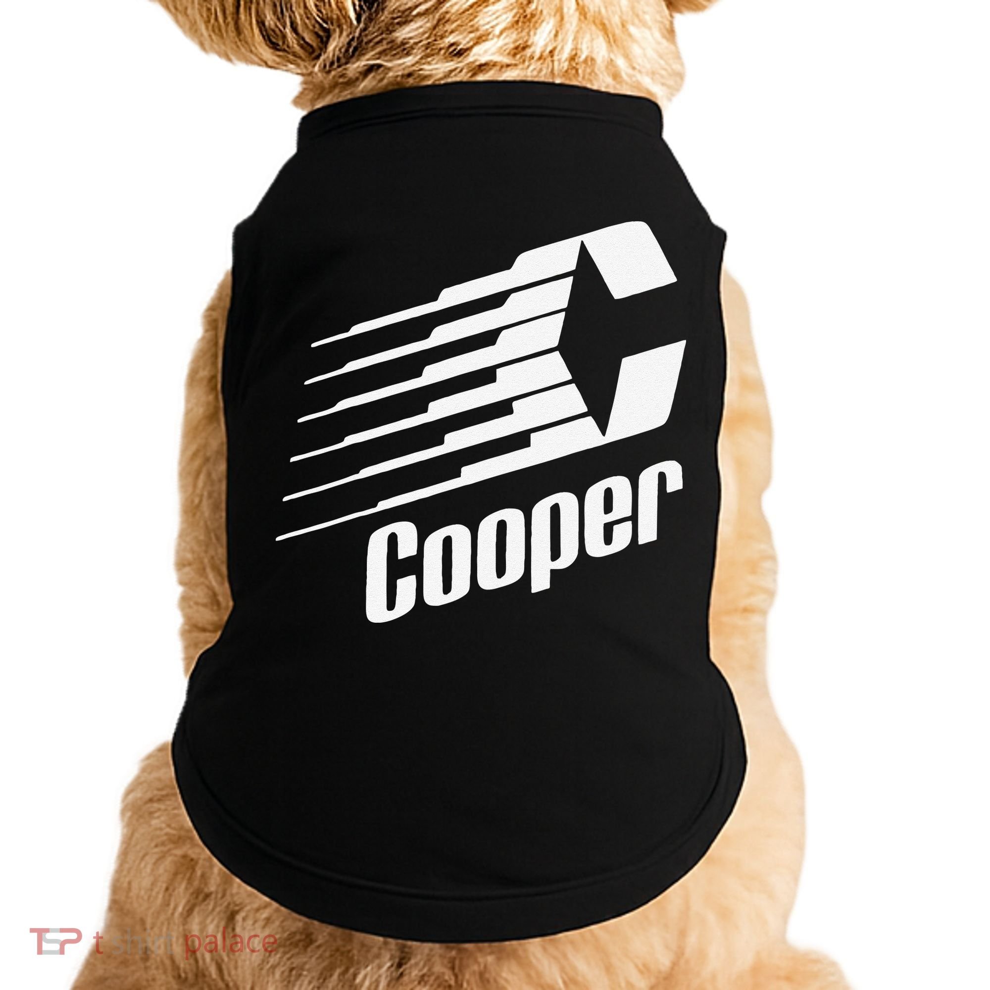 Funny Coopers Hockey Retro Player Sports Lovers Doggie Tank