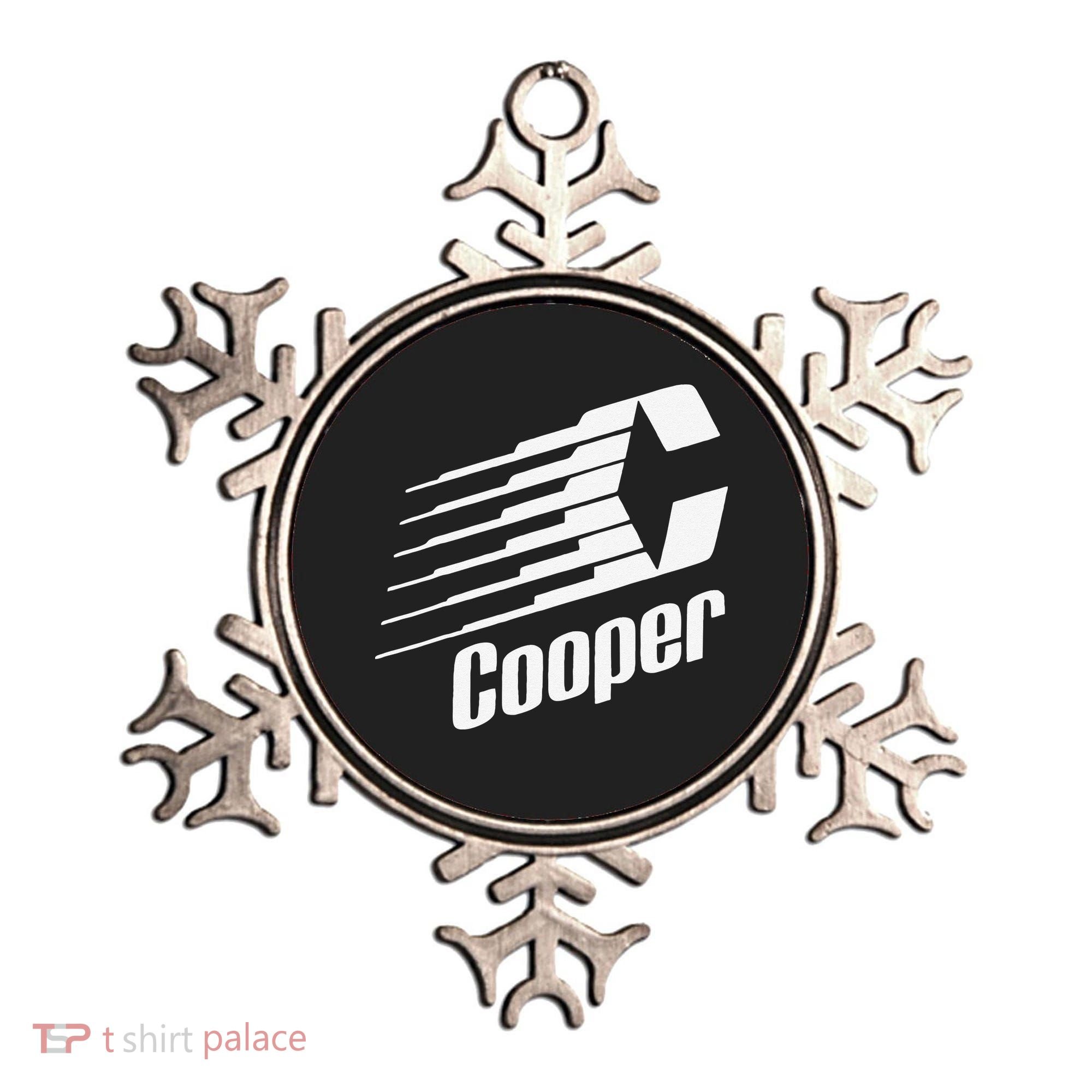 Funny Coopers Hockey Retro Player Sports Lovers Ornament