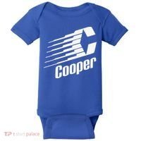 Funny Coopers Hockey Retro Player Sports Lovers Baby Bodysuit thumb 0