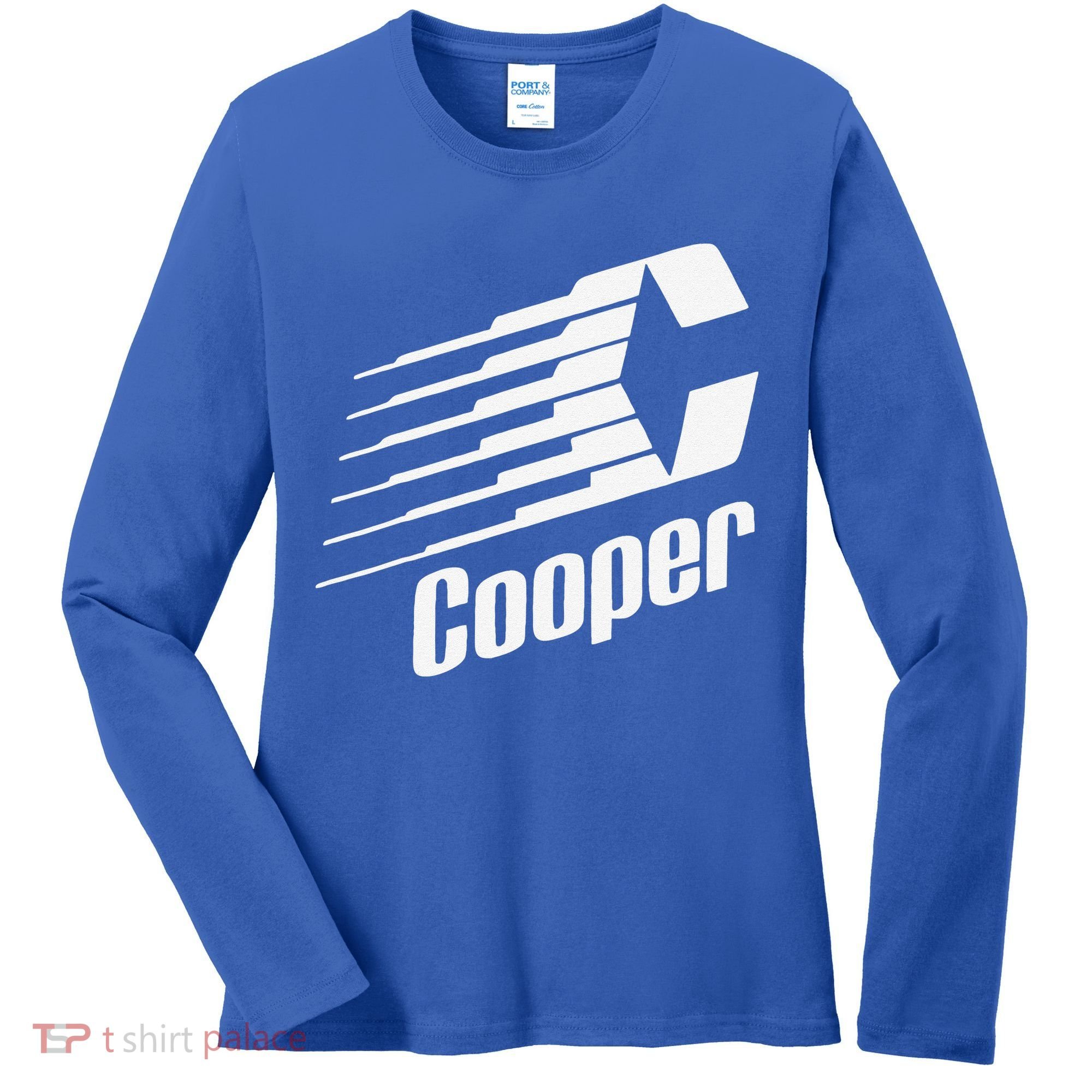 Funny Coopers Hockey Retro Player Sports Lovers Women's Long Sleeve Shirt