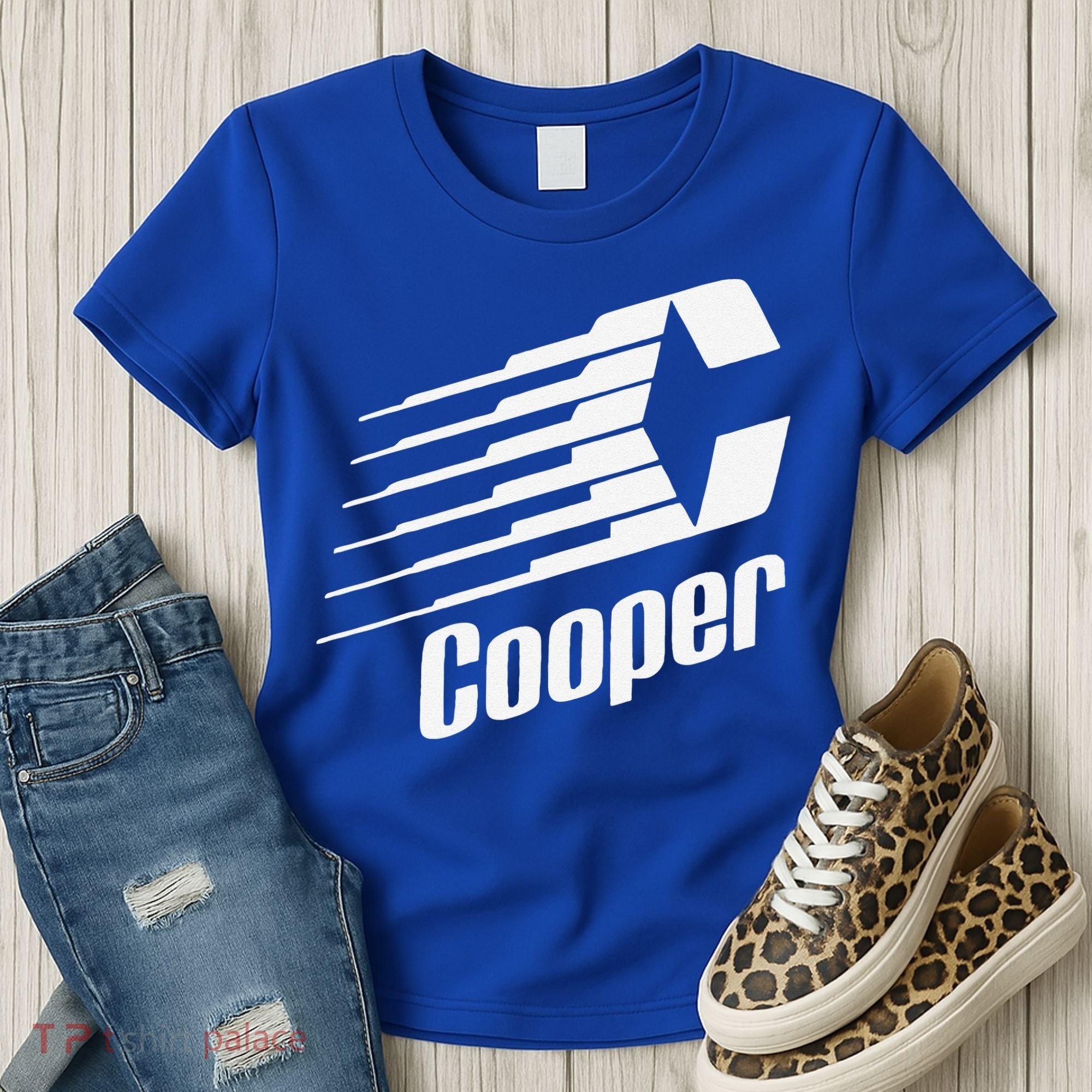 Funny Coopers Hockey Retro Player Sports Lovers Women's T-Shirt