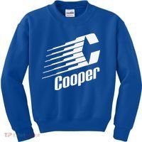 Funny Coopers Hockey Retro Player Sports Lovers Kids Sweatshirt thumb 0