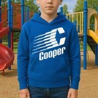 Funny Coopers Hockey Retro Player Sports Lovers Kids Hoodie thumb 2