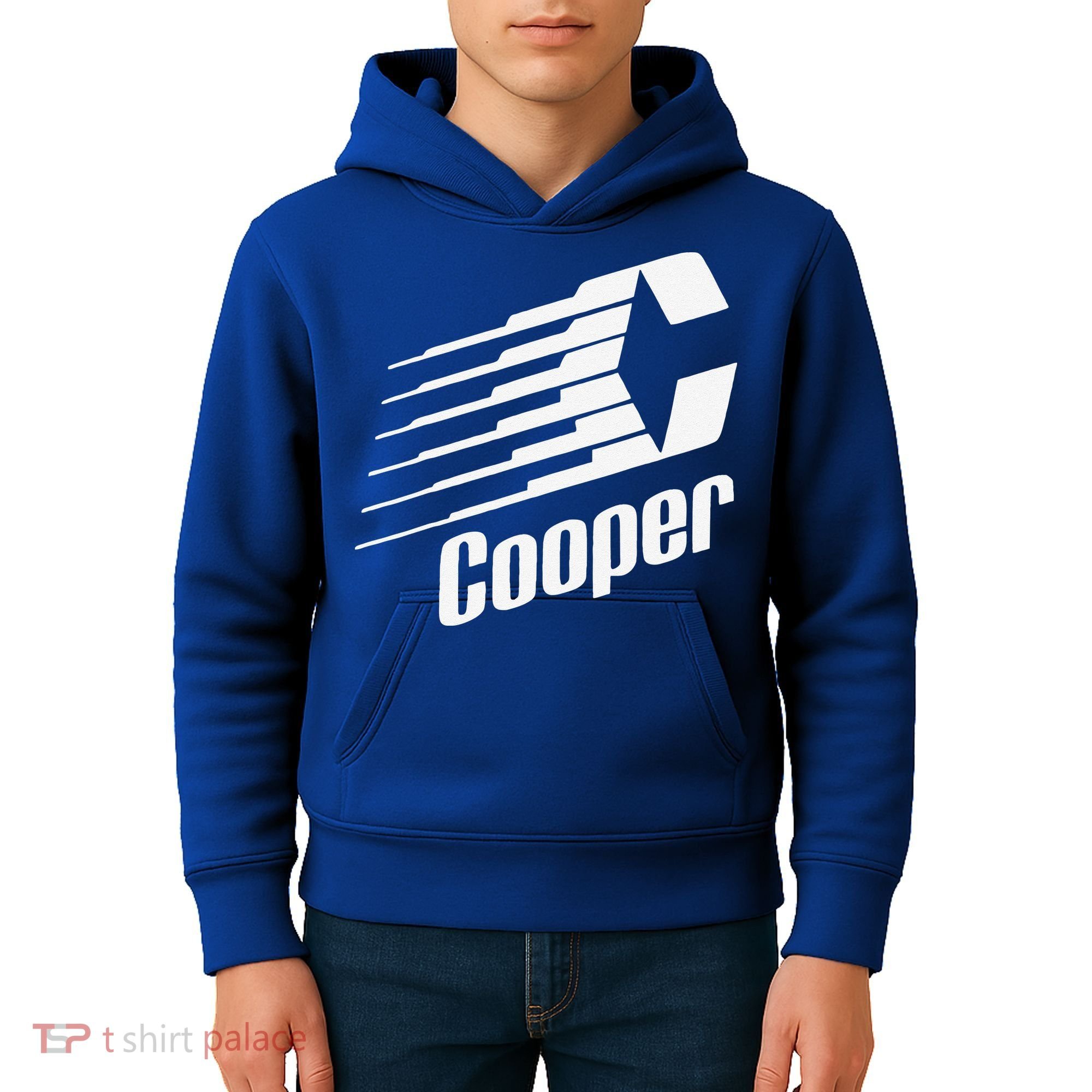 Funny Coopers Hockey Retro Player Sports Lovers Kids Hoodie