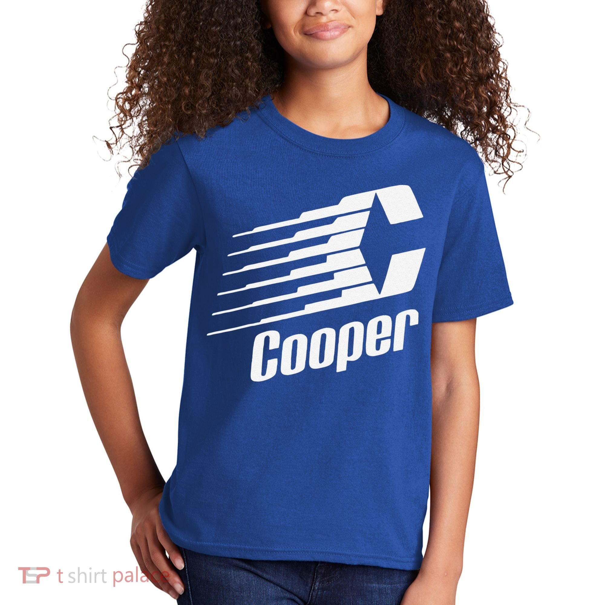 Funny Coopers Hockey Retro Player Sports Lovers Kids T-Shirt