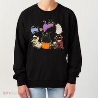 Funny Cute Halloween Costume Cats Kitties Women's Sweatshirt thumb 0