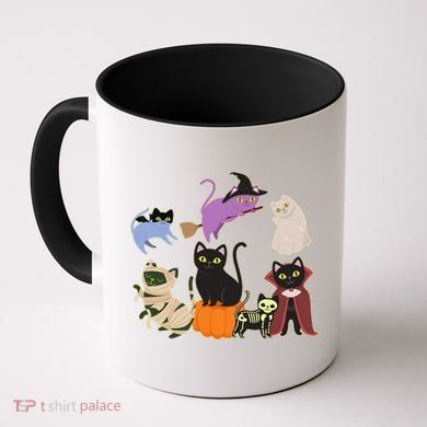 Funny Cute Halloween Costume Cats Kitties Coffee Mug