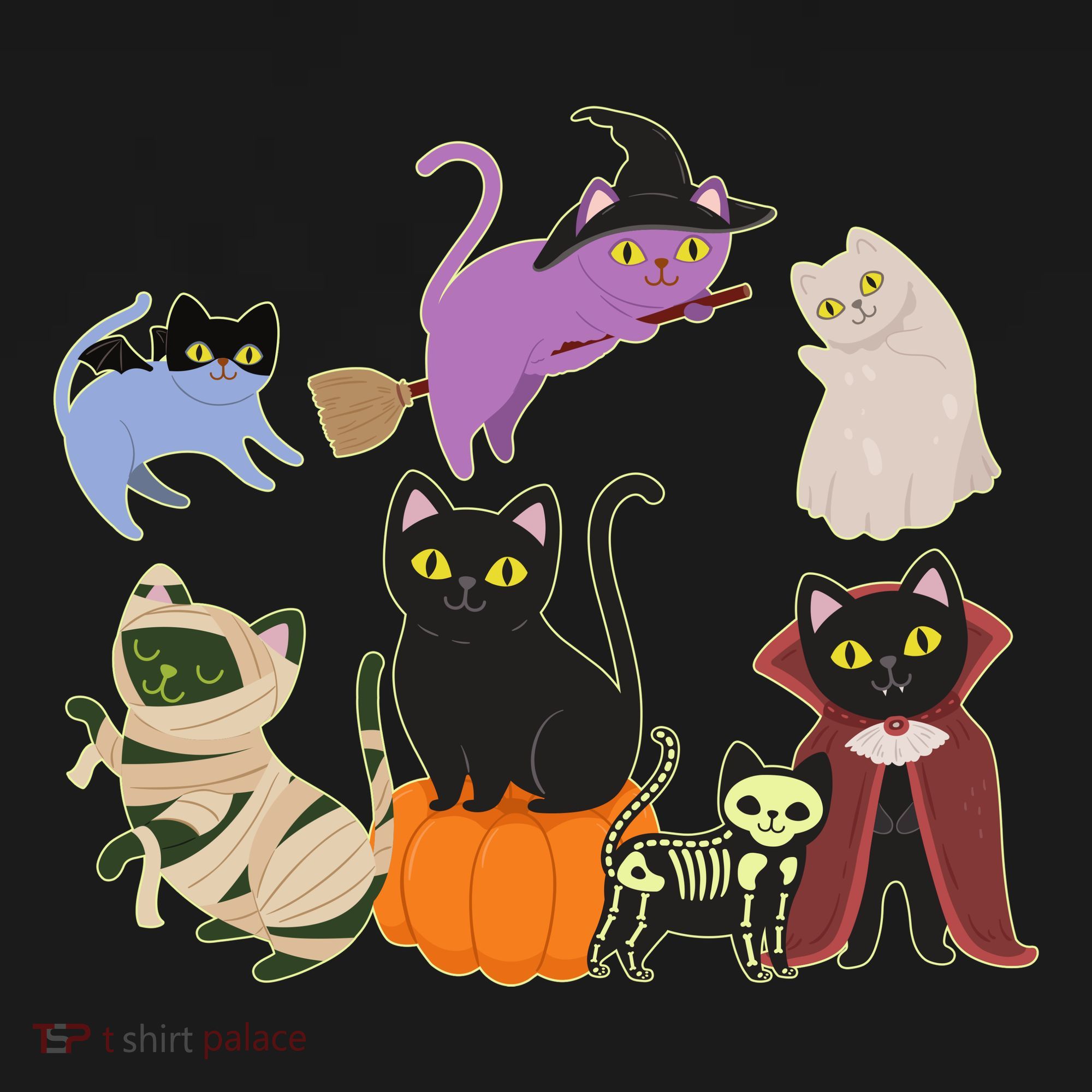 Funny Cute Halloween Costume Cats Kitties Women's Hoodie