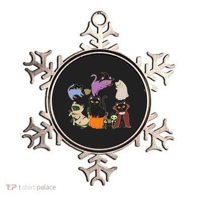 Funny Cute Halloween Costume Cats Kitties Ornament