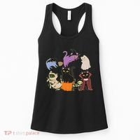 Funny Cute Halloween Costume Cats Kitties Women's Tank Top thumb 0