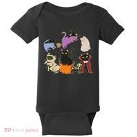 Funny Cute Halloween Costume Cats Kitties Baby Bodysuit thumb 0