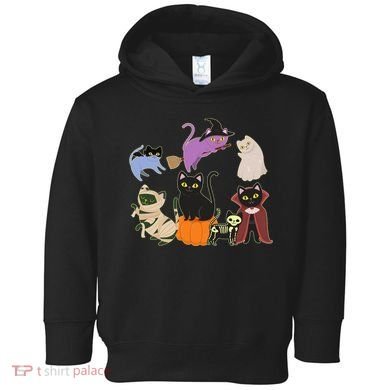 Funny Cute Halloween Costume Cats Kitties Toddler Hoodie