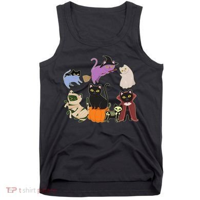 Funny Cute Halloween Costume Cats Kitties Tank Top