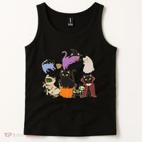 Funny Cute Halloween Costume Cats Kitties Tank Top thumb 2