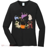 Funny Cute Halloween Costume Cats Kitties Women's Long Sleeve Shirt thumb 0