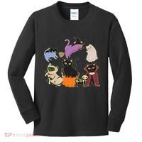 Funny Cute Halloween Costume Cats Kitties Kids Long Sleeve Shirt thumb 0