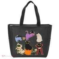 Funny Cute Halloween Costume Cats Kitties Tote Bag thumb 0