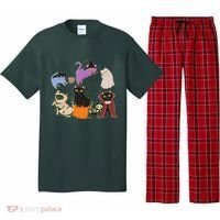 Funny Cute Halloween Costume Cats Kitties Pajama Set thumb 0