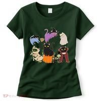Funny Cute Halloween Costume Cats Kitties Women's T-Shirt thumb 0
