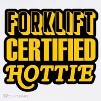Forklift Certified Hottie USA-Made Doggie Bandana thumb 2