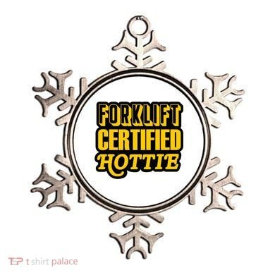 Forklift Certified Hottie Ornament