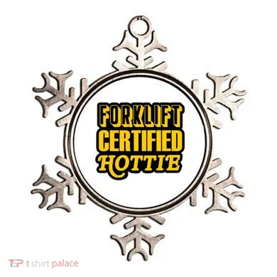 Forklift Certified Hottie Ornament