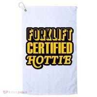 Forklift Certified Hottie Golf Towel thumb 0
