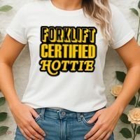 Forklift Certified Hottie Women's T-Shirt thumb 2