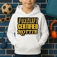 Forklift Certified Hottie Kids Hoodie thumb 2