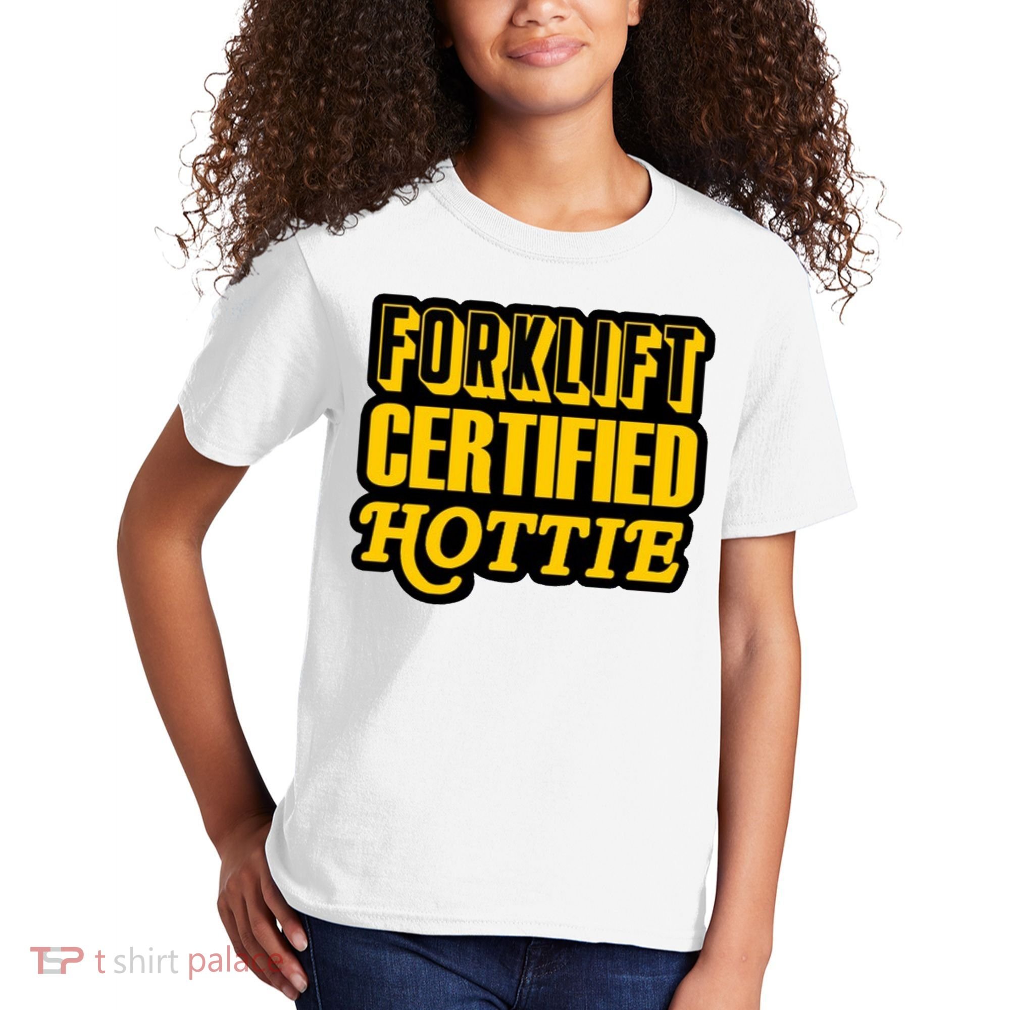 Forklift Certified Hottie Kids T-Shirt