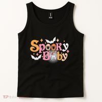 Funny Cute Halloween Spooky Baby Tank Top thumb 2