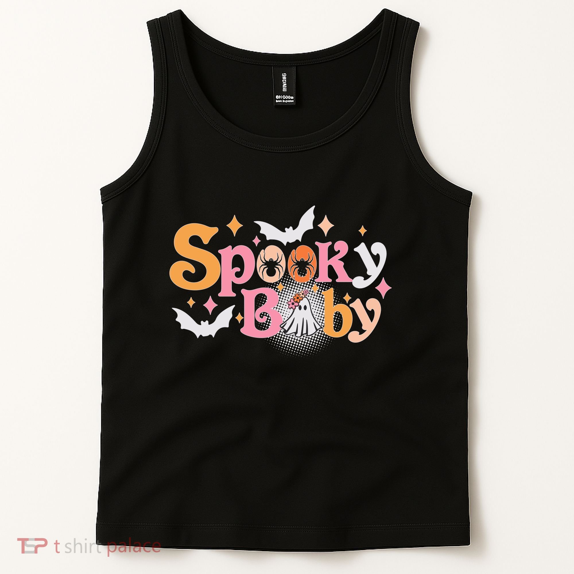 Funny Cute Halloween Spooky Baby Tank Top