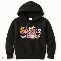 Funny Cute Halloween Spooky Baby Kids Hoodie thumb 0