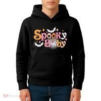 Funny Cute Halloween Spooky Baby Kids Hoodie thumb 4