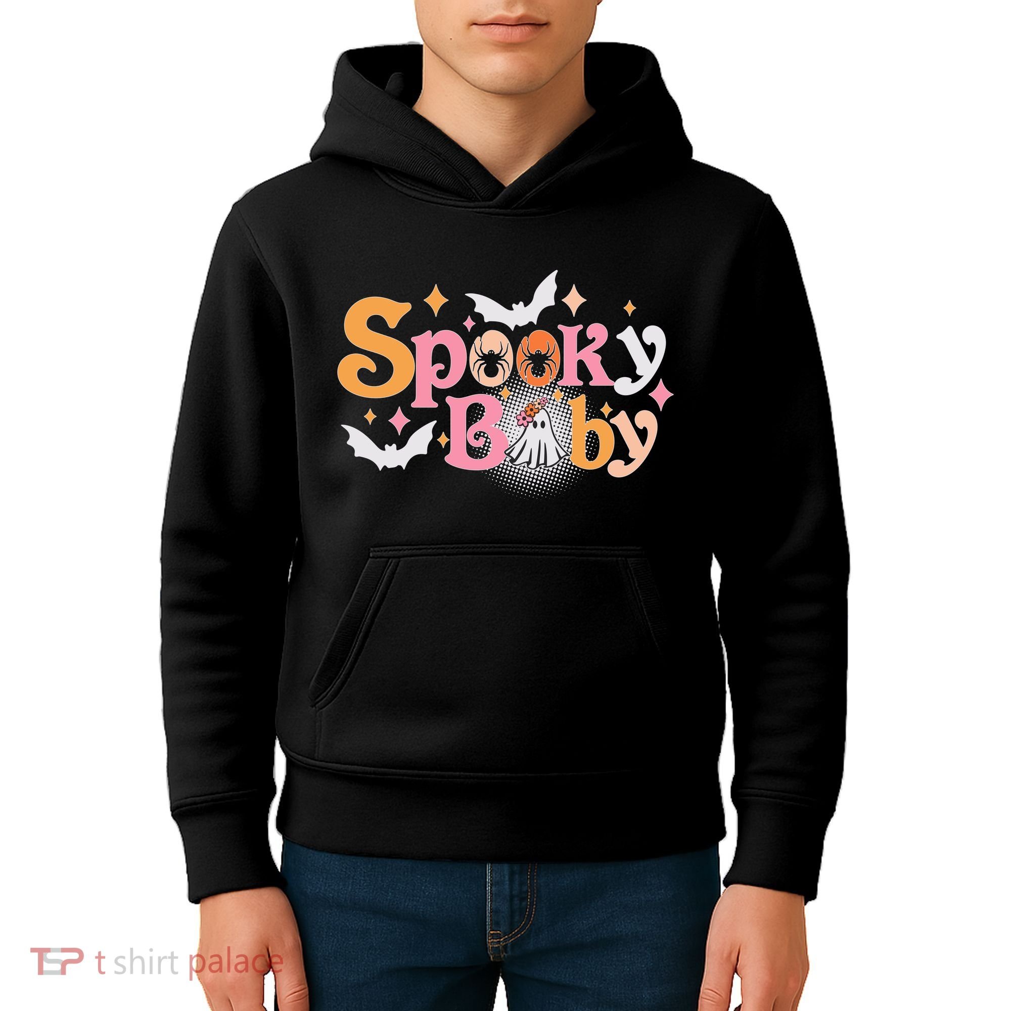 Funny Cute Halloween Spooky Baby Kids Hoodie