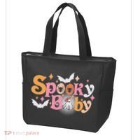 Funny Cute Halloween Spooky Baby Tote Bag thumb 3
