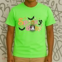 Funny Cute Halloween Spooky Baby T-Shirt thumb 3