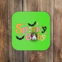 Funny Cute Halloween Spooky Baby Coaster thumb 0