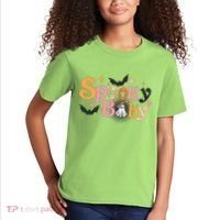 Funny Cute Halloween Spooky Baby Kids T-Shirt thumb 2
