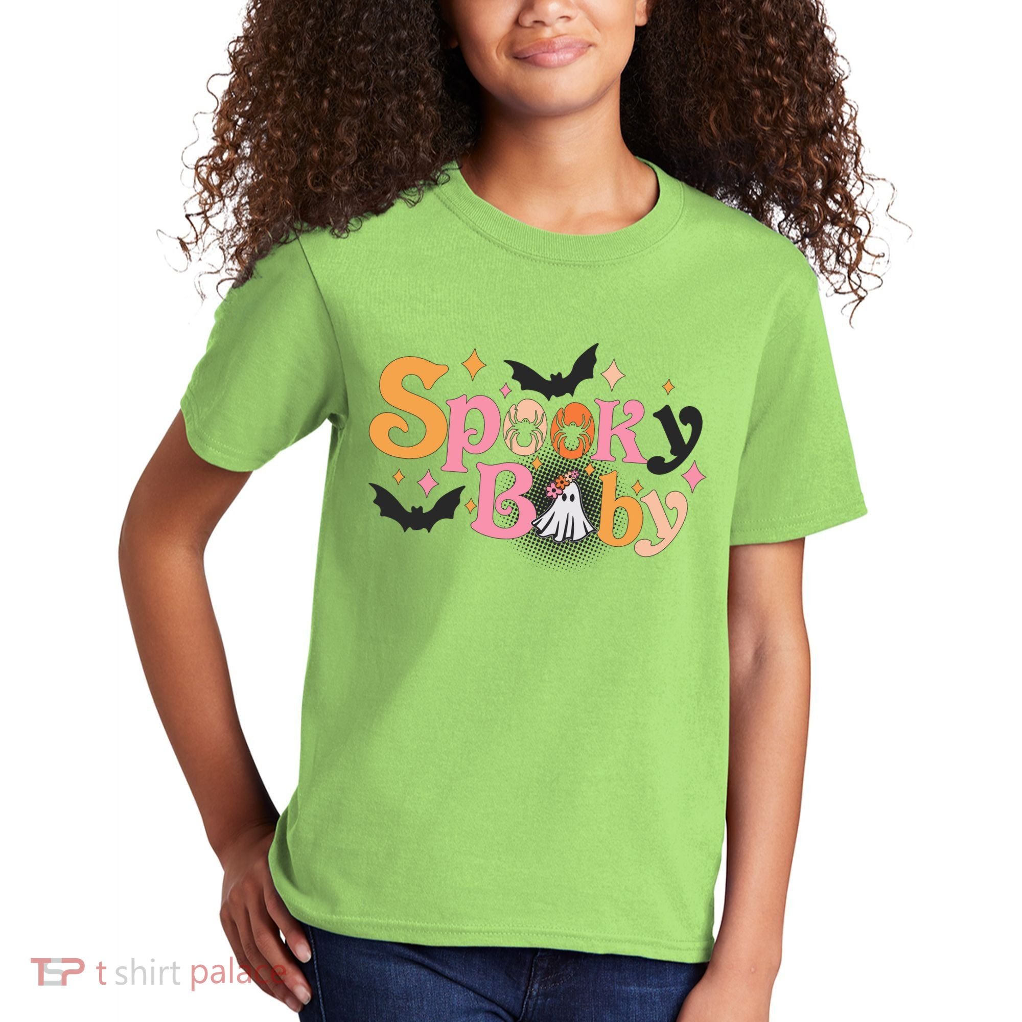 Funny Cute Halloween Spooky Baby Kids T-Shirt