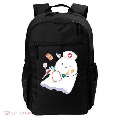 Funny Cute Halloween Nurse Ghost Backpack